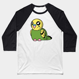 Olive Budgie Baseball T-Shirt